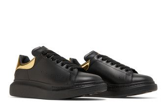 Alexander McQueen Oversized Black Gold Metallic