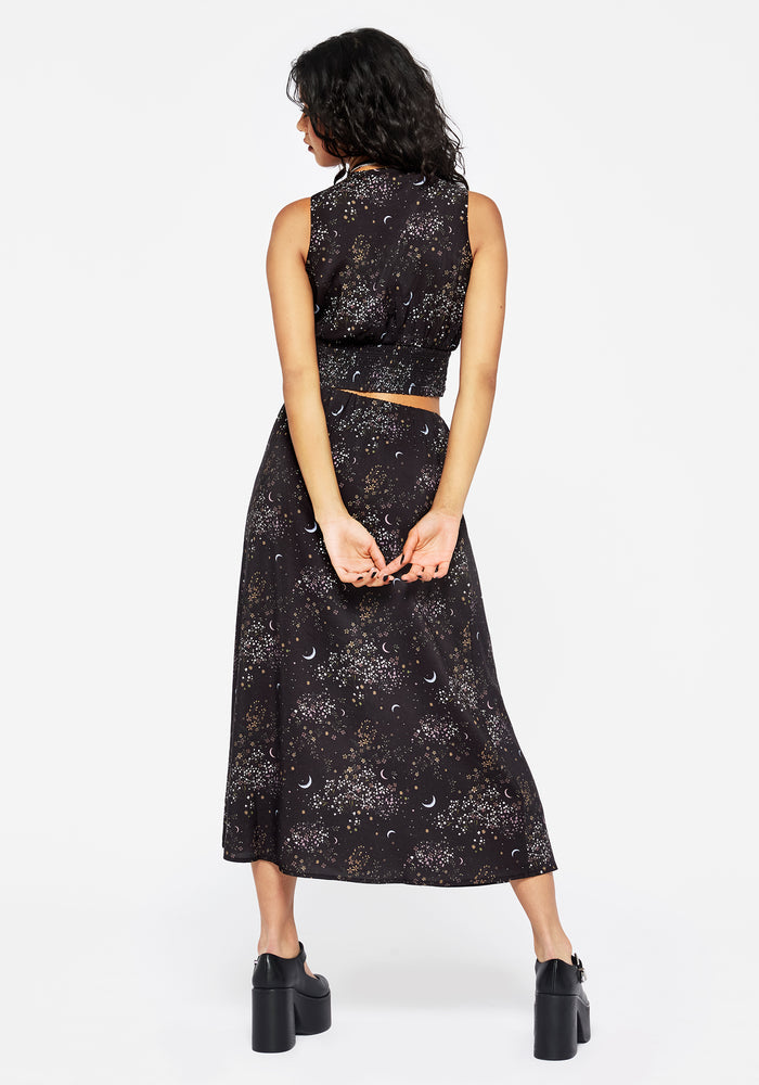 Peaseblossom Celestial Midi Skirt
