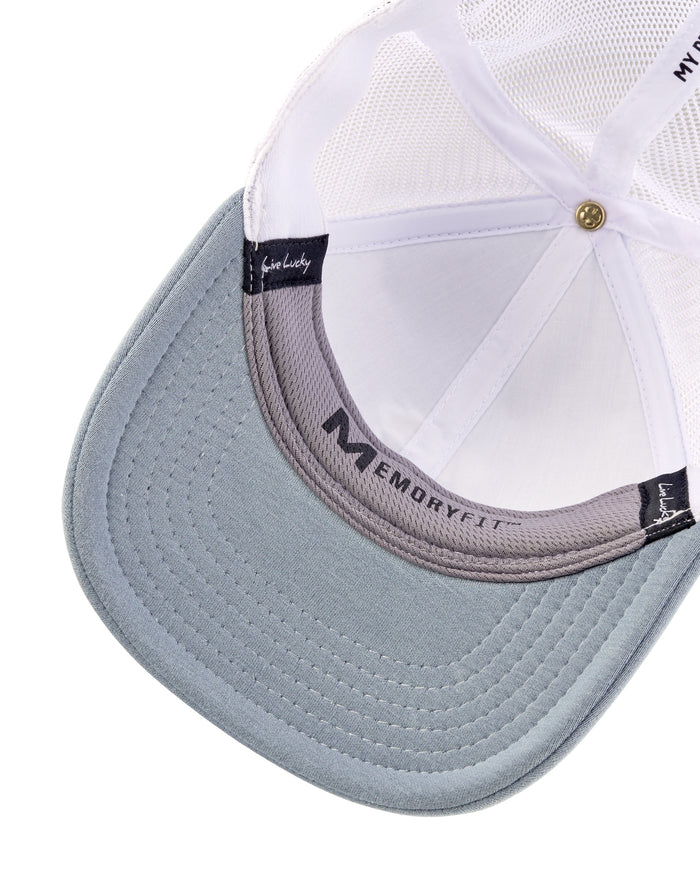 Perfect Luck 22 Blue Memory Fit Hat