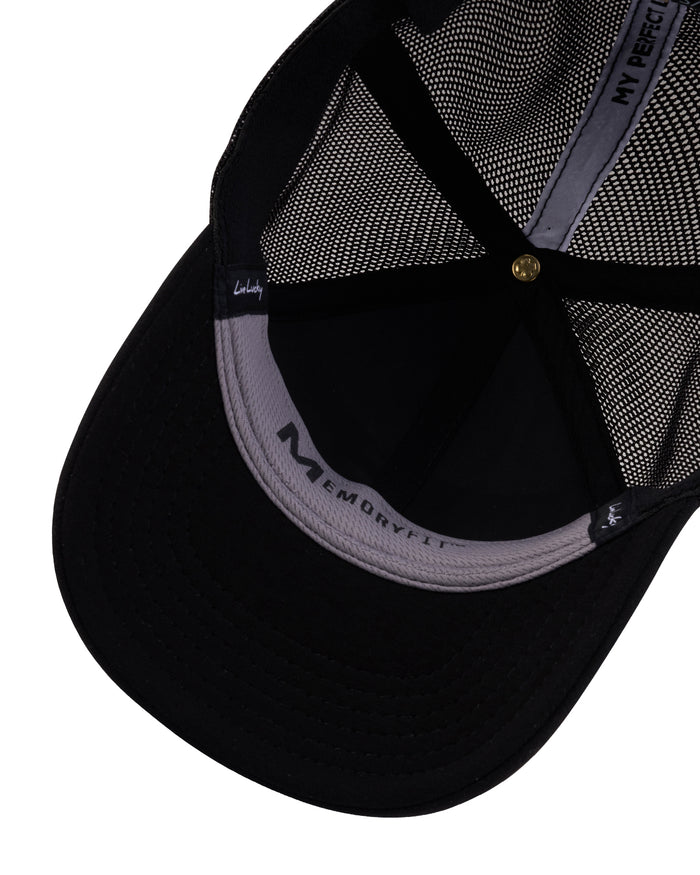 Perfect Luck 24 Black Memory Fit Hat
