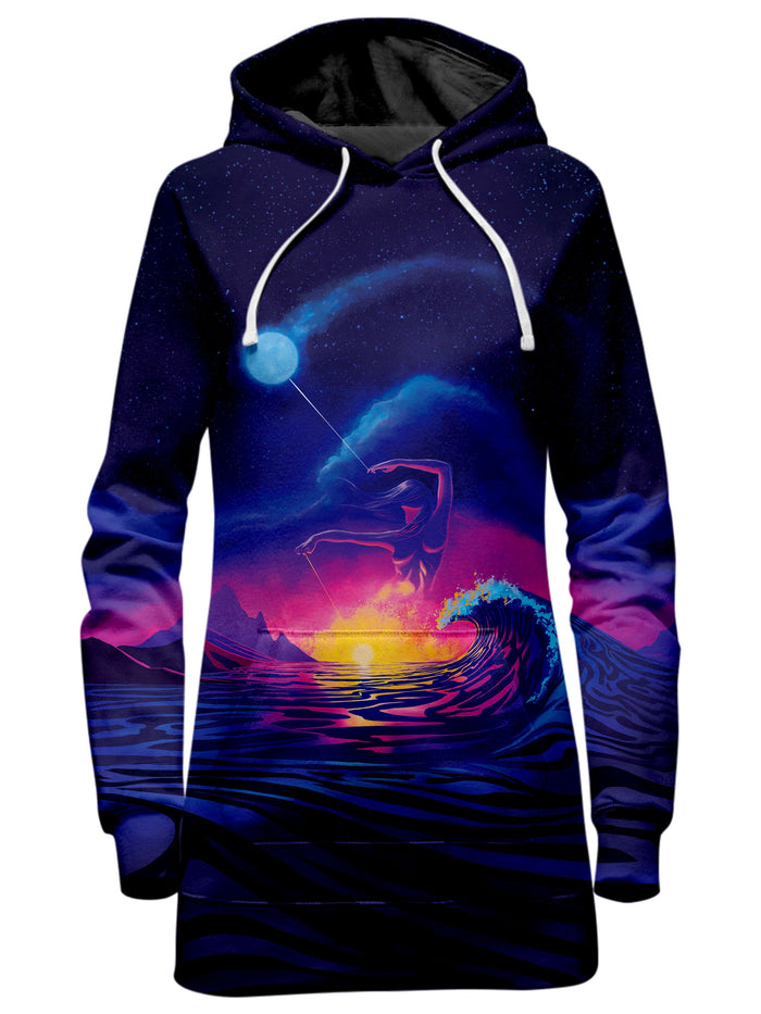 Poi Goddess Hoodie Dress Noctum X Truth Epic Hoodie