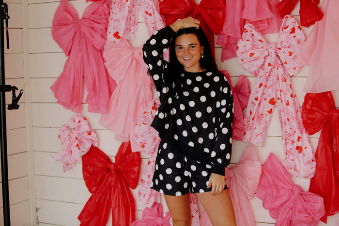 Poppy Polka Dot Set