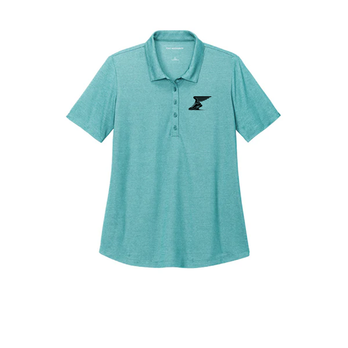Port Authority® Women's Fine Pique Blend Polo, Printed