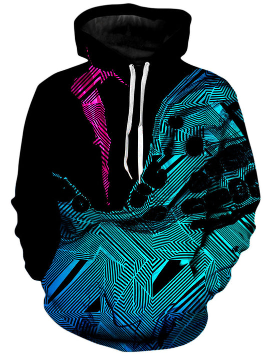 Primordial Flow Pink Unisex Hoodie Noctum X Truth Epic Hoodie