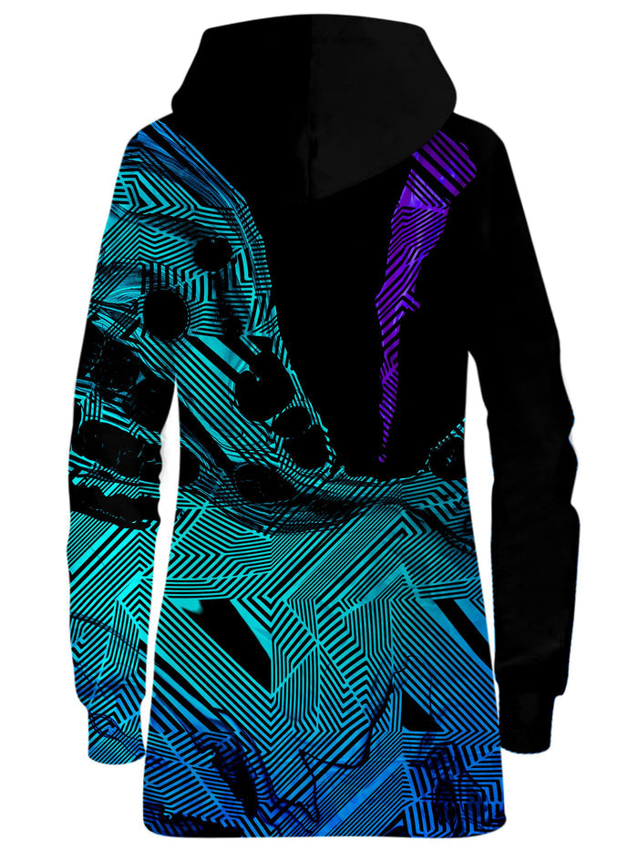 Primordial Flow Purple Hoodie Dress Noctum X Truth Epic Hoodie