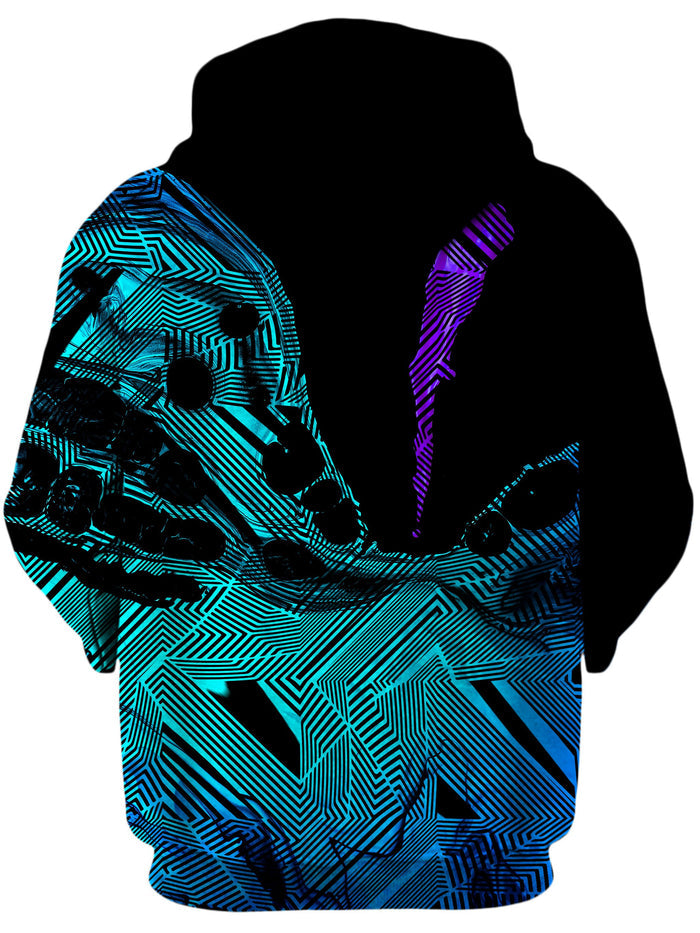 Primordial Flow Purple Unisex Zip-Up Hoodie Noctum X Truth Epic Hoodie