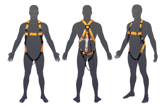 Pro Choice Essential Harness C/W Permanently Attached 1.8m Lanyard