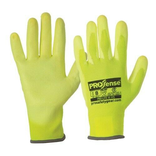 Pro Choice Prosense Prolite Hi-vis Glove (Carton of 12) PUN/12