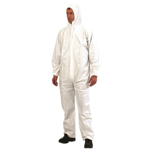 Pro-choice Provek Disposable Coveralls White Provek (Carton of 5) DOWP/5