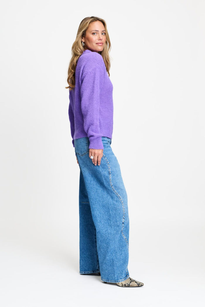 POM Amsterdam Pullovers PULLOVER - Puck Lavender