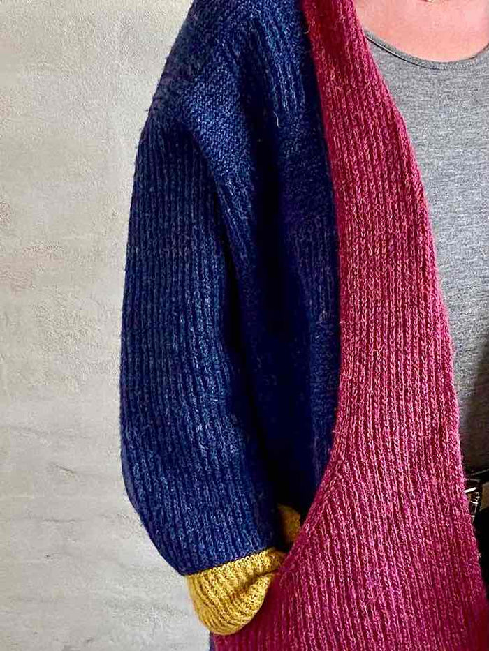 Pygmalion by Hanne Falkenberg | Blueberry, Fuchsia, Curry yellow