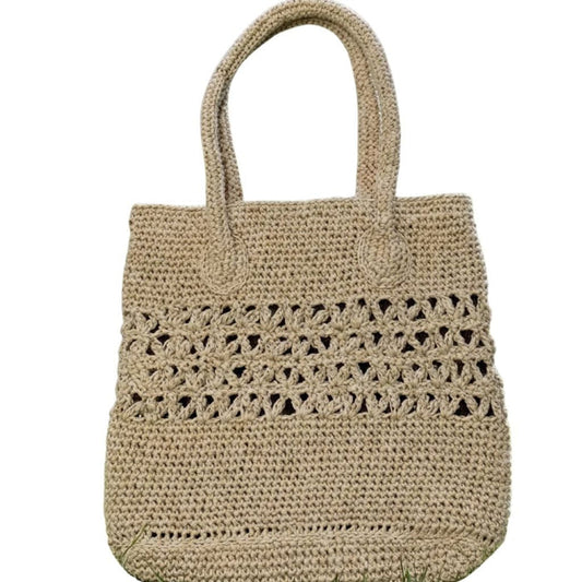 Raffia  Handmade Laptop Bag | Eco-Friendly Work Bag