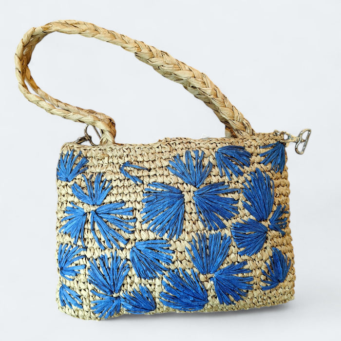 Raffia Shoulder Bag - Mojopanda Organic  Store