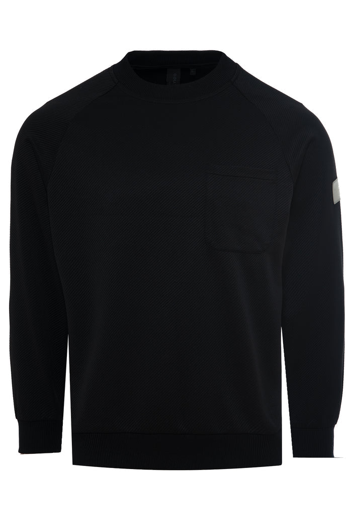 Regent Textured Crewneck Sweatshirt