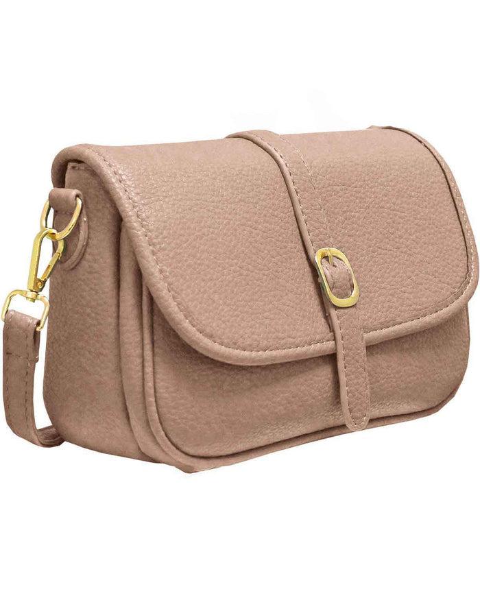 Rhonda Camel Across The Body Handbag - Camel - The Classic Boutique
