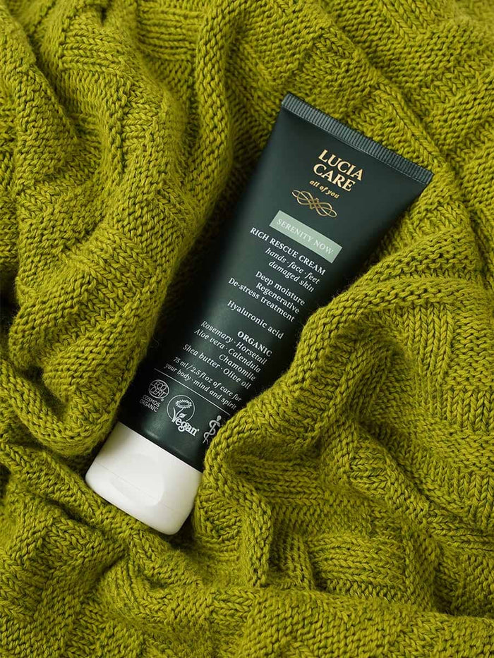 Rich Rescue Cream - organic hand lotion from Lucia Care 75 ml Tilbehør Önling