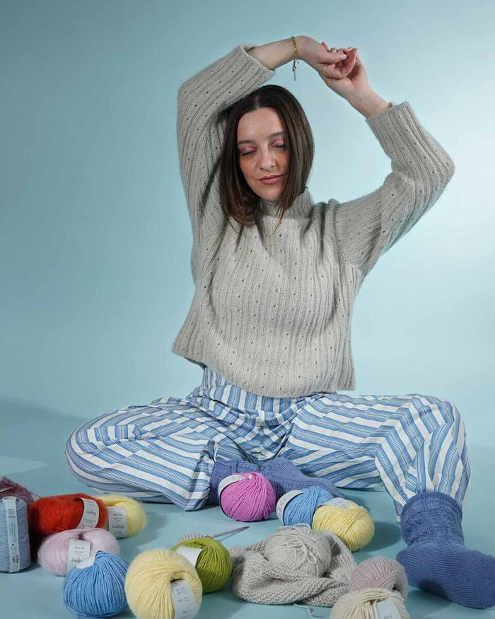 Rikke Sweater by Rikke Jönsson, No 1 kit (UK, DE, SE, NO)