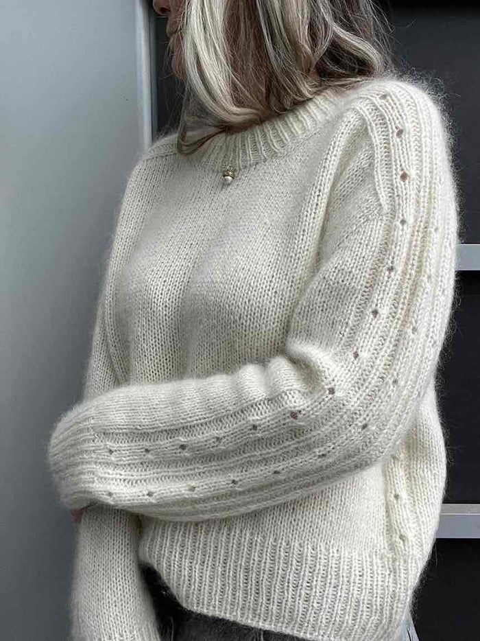 Rikke Sweater No 2 by Rikke Jönsson, No 2 + silk mohair knitting kit