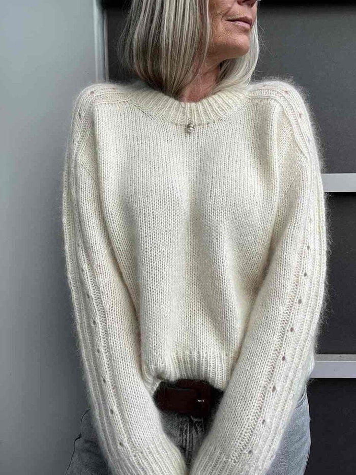 Rikke Sweater No 2 by Rikke Jönsson, No 2 + silk mohair knitting kit
