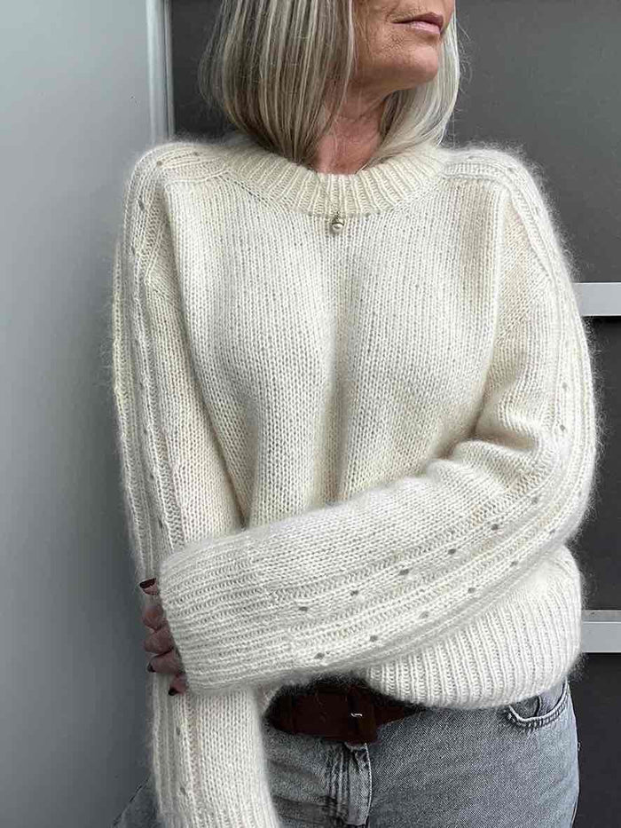Rikke Sweater No 2 by Rikke Jönsson, No 2 + silk mohair knitting kit