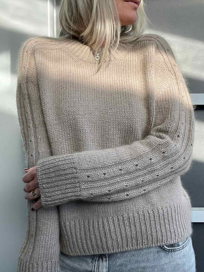 Rikke Sweater No 2 by Rikke Jönsson, No 3 + silk mohair kit
