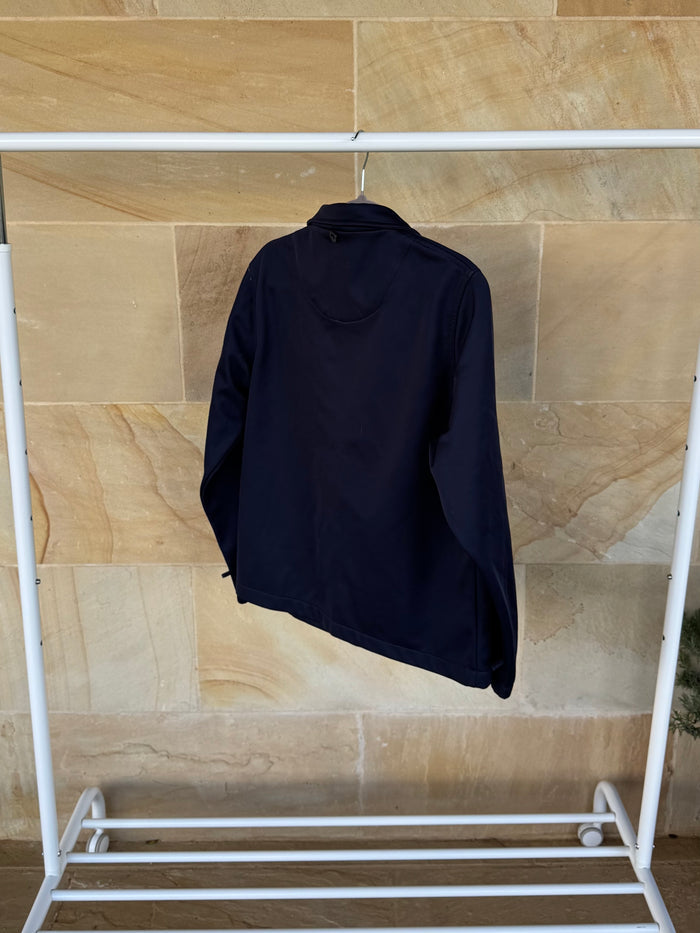 R.M. WILLIAMS NAVY SOFTSHELL JACKET 10