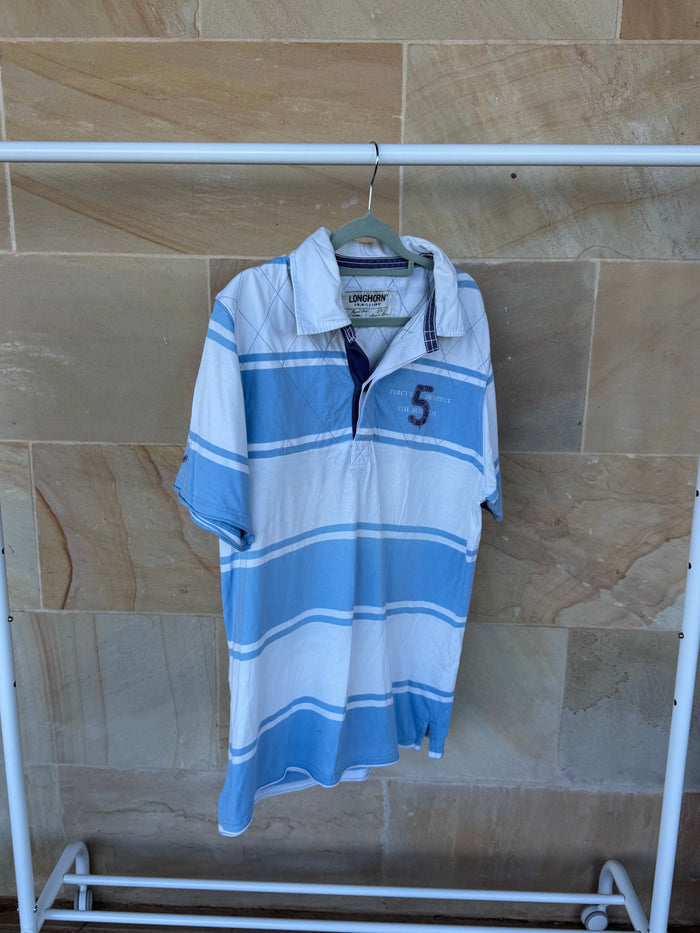 R.M. WILLIAMS VINTAGE POLO SHIRT L