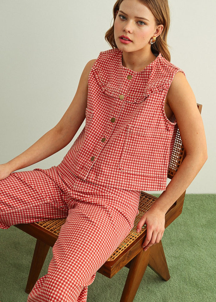 Ruby Pant - Red