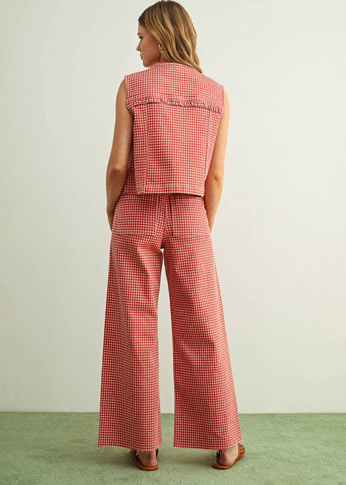 Ruby Pant - Red