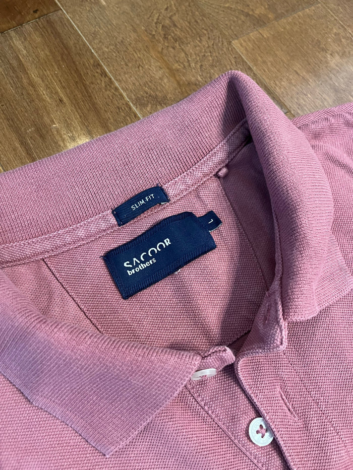 Sacoor Brothers Slim Fit Polo Shirt