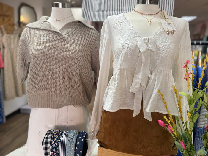 Sadie Sweater Top