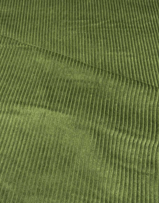 Sage Green 4.5 Wale Jumbo Cotton Corduroy Fabric