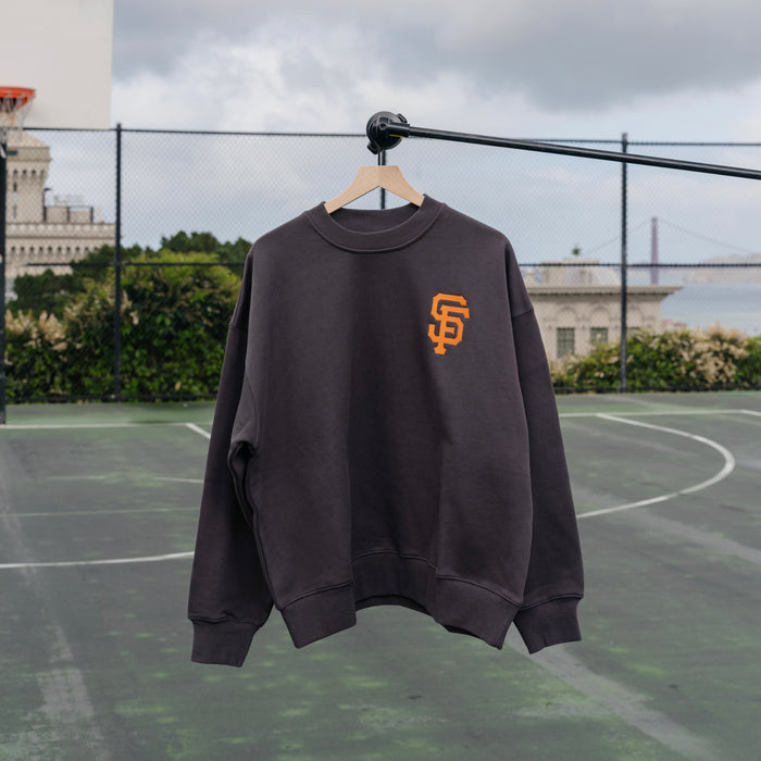 San Francisco Sukajan Embroidered Crewneck Sweater