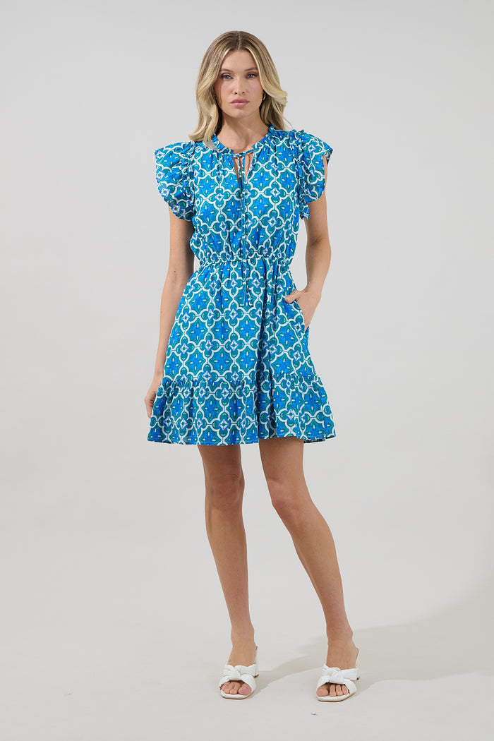 Sardy Mini Dress Tile