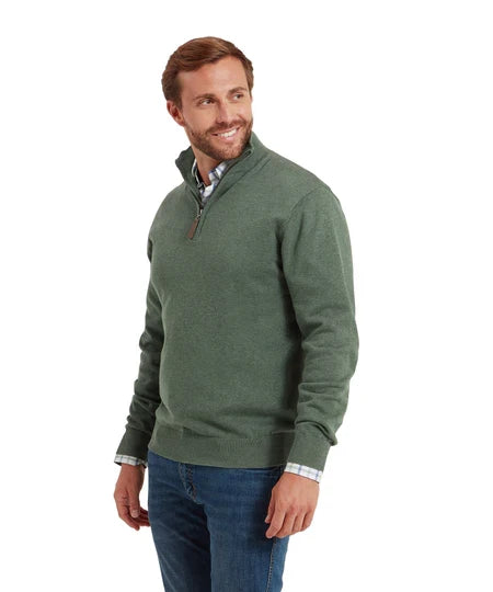 Schoffel Porthmeor Quarter Zip Jumper
