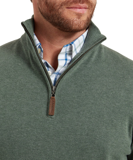 Schoffel Porthmeor Quarter Zip Jumper