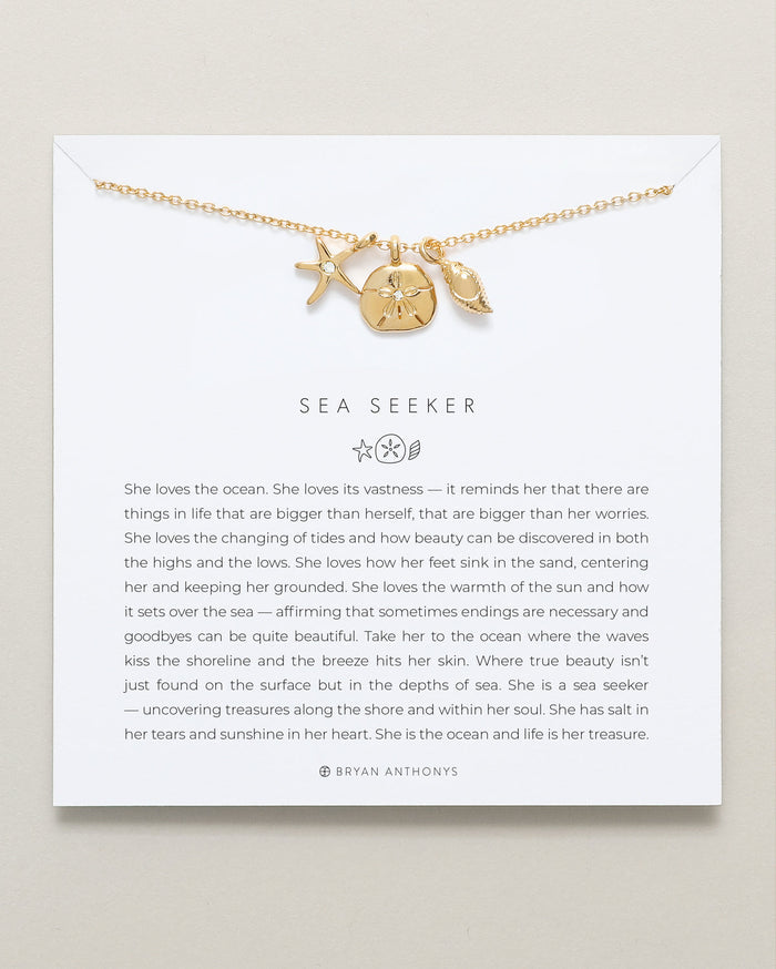 Sea Seeker Bundle: Necklace + Bracelet Set