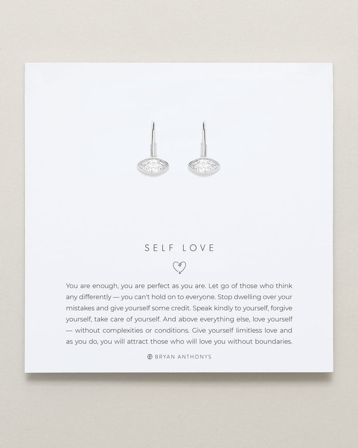 Self Love Marquise Drop Earrings