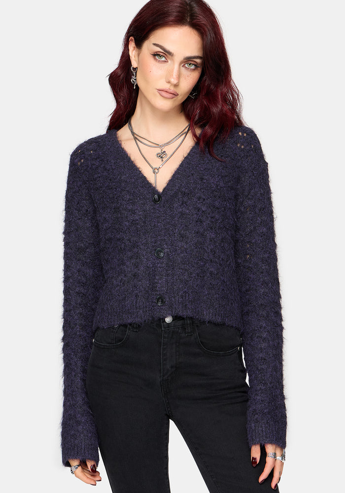 Seren Fluffy Knit Cardigan
