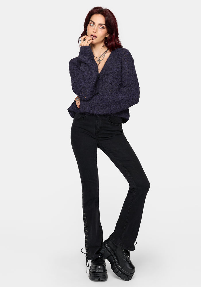 Seren Fluffy Knit Cardigan