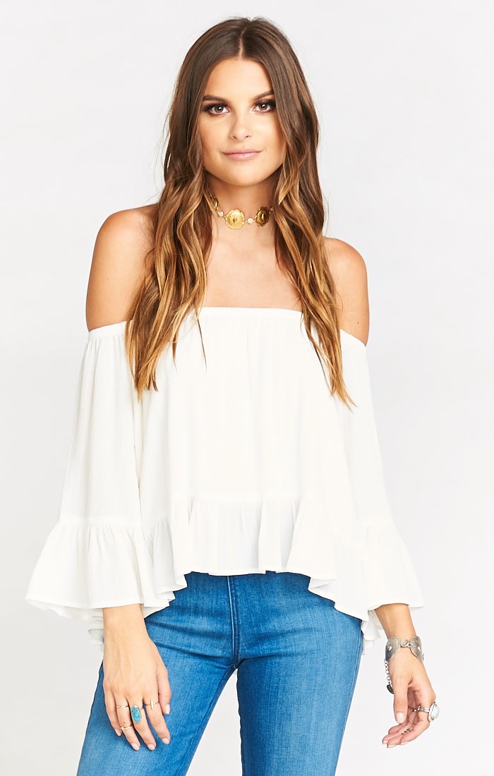Shirley Ruffle Top