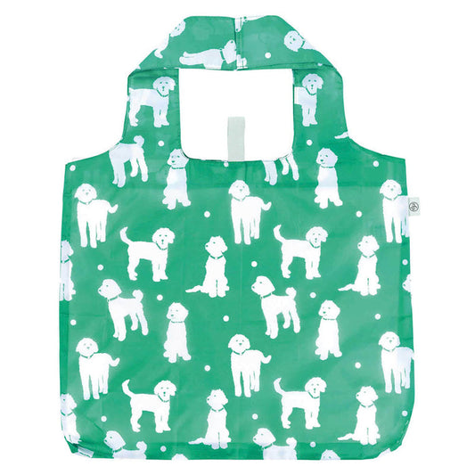 Shopping Bag Marvin Dogs blu Reusable