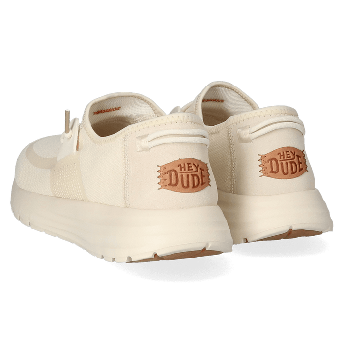Sirocco Neutrals Heren Sneakers Almost White/White