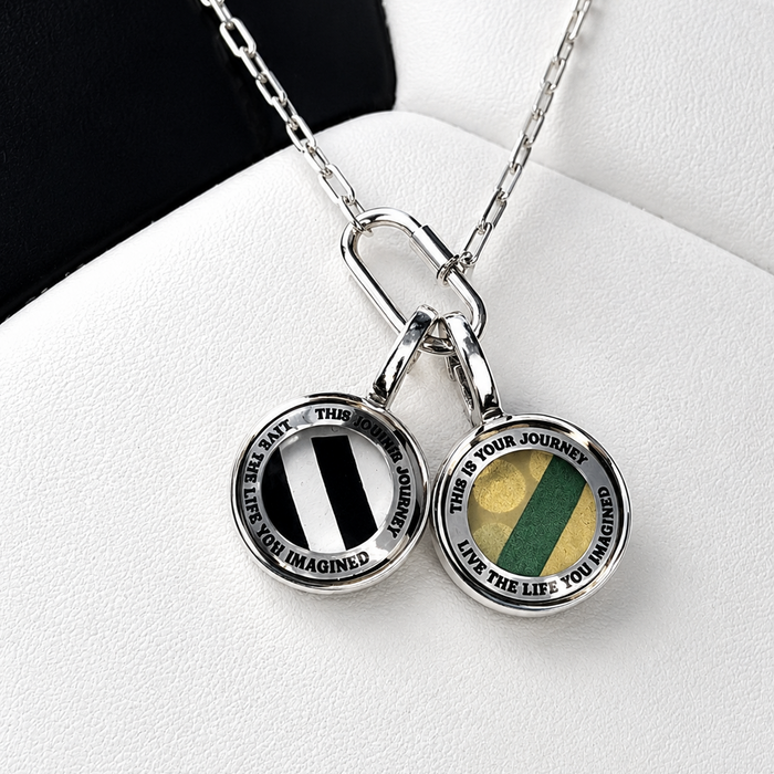 Soccer Ball Charm | Silver