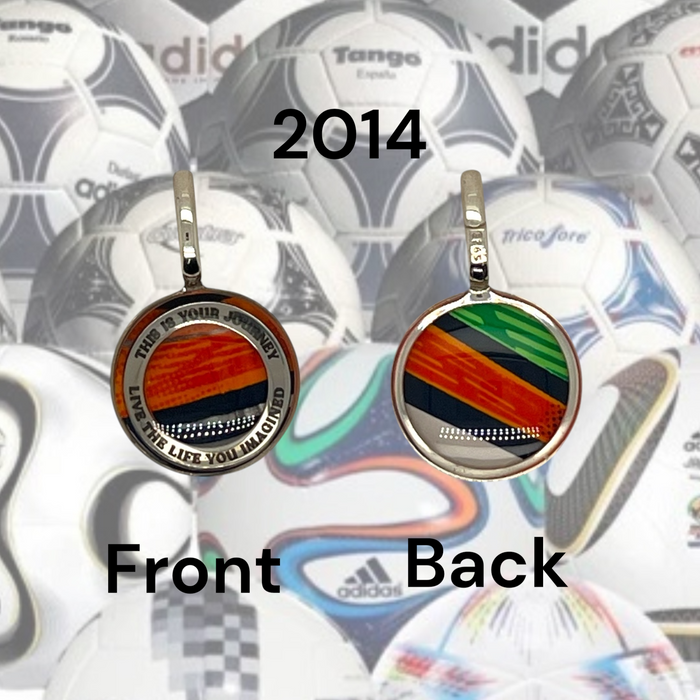 Soccer Ball Charm | Silver