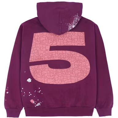 Sp5der Highway 555 Hoodie "Dark Grey"