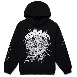 Sp5der Web Hoodie "Black"