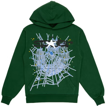 Sp5der Web Hoodie "Green"