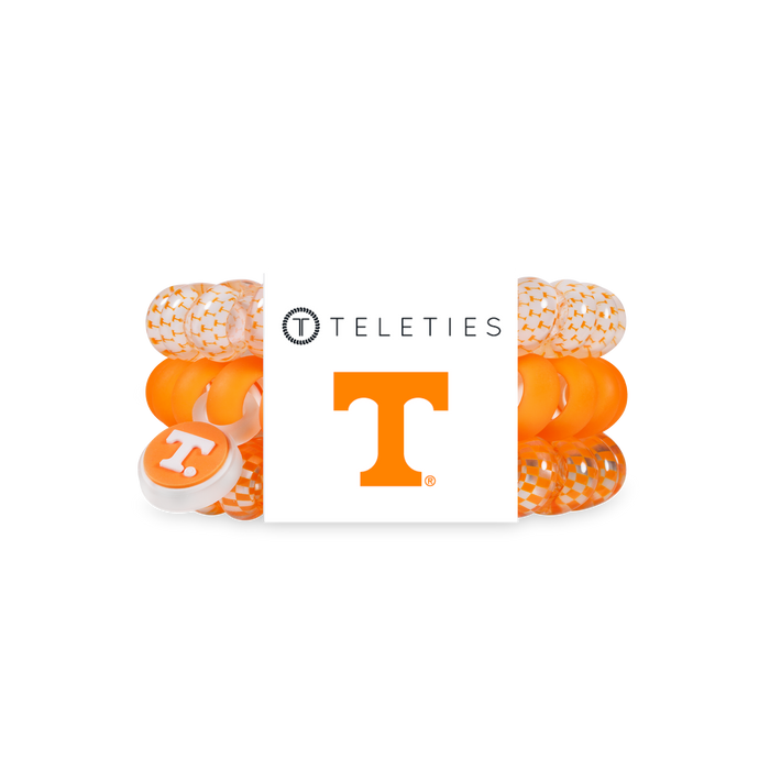 Spiral Hair Coils | Large | Go Vols! Hair Ties - Tennessee