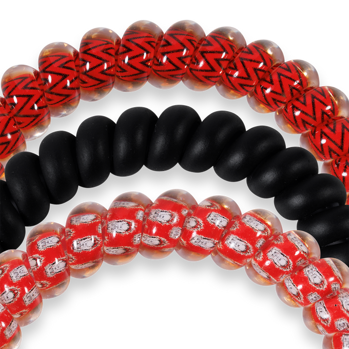 Spiral Hair Coils | Small | Go Dawgs! Hair Ties